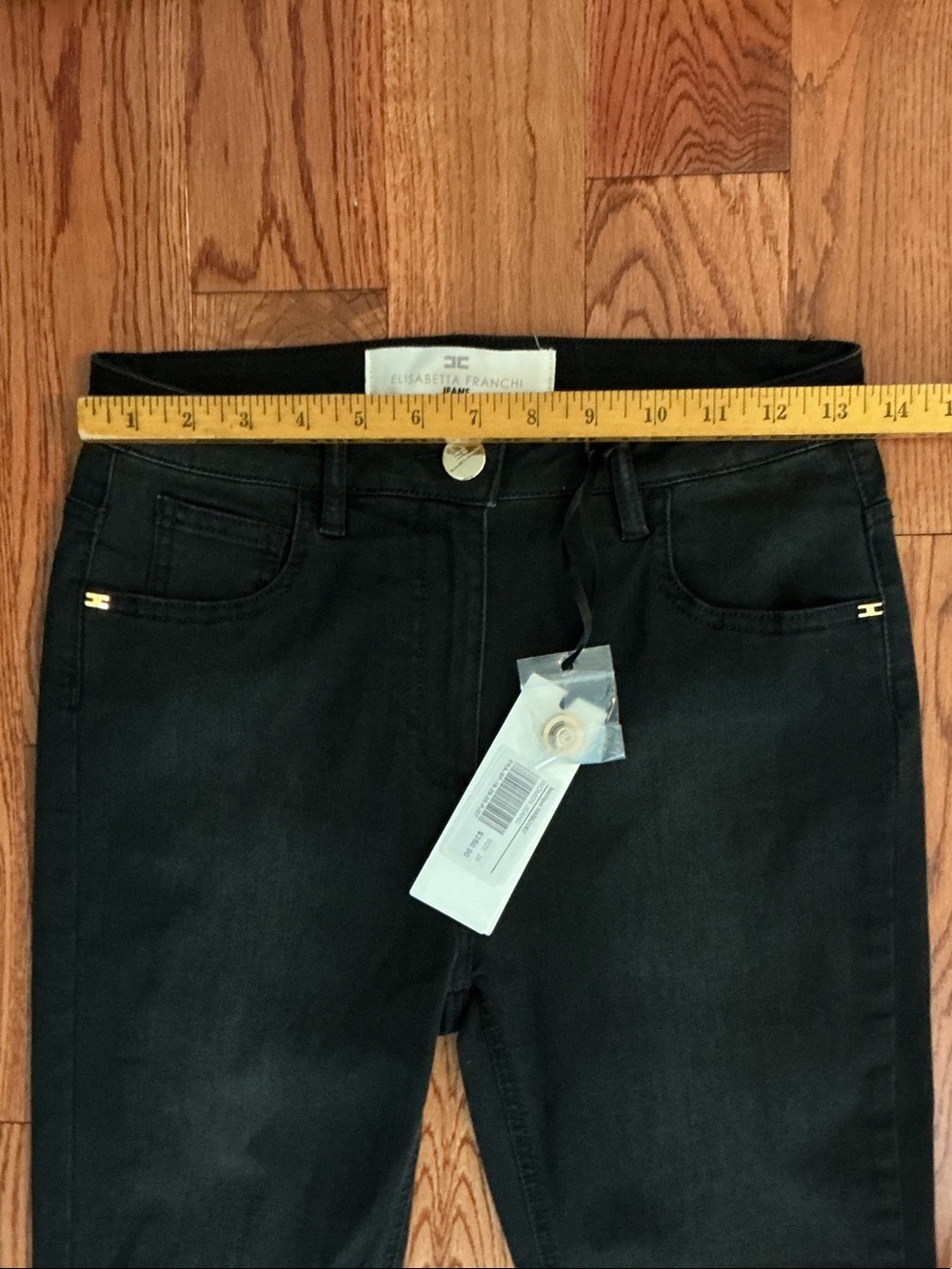 Elisabetta franchi Black Flared Jeans - Picture 3 of 9
